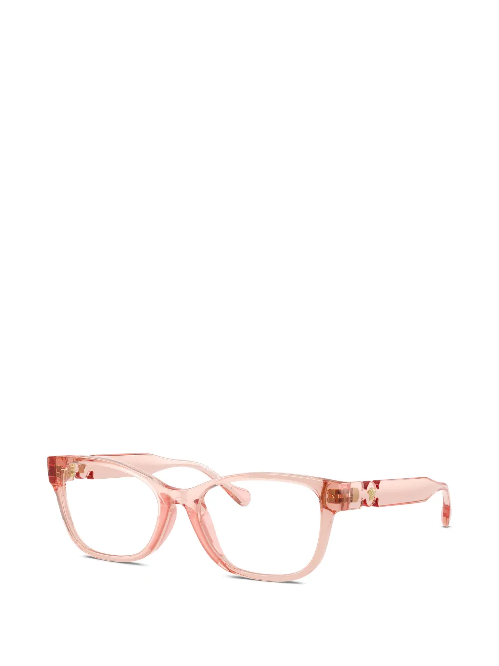 Versace Kids Medusa plaque cat-eye glasses Roze