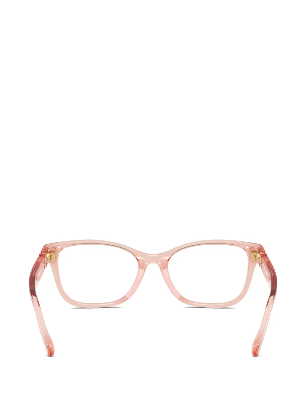 Versace Kids Medusa plaque cat-eye glasses Roze