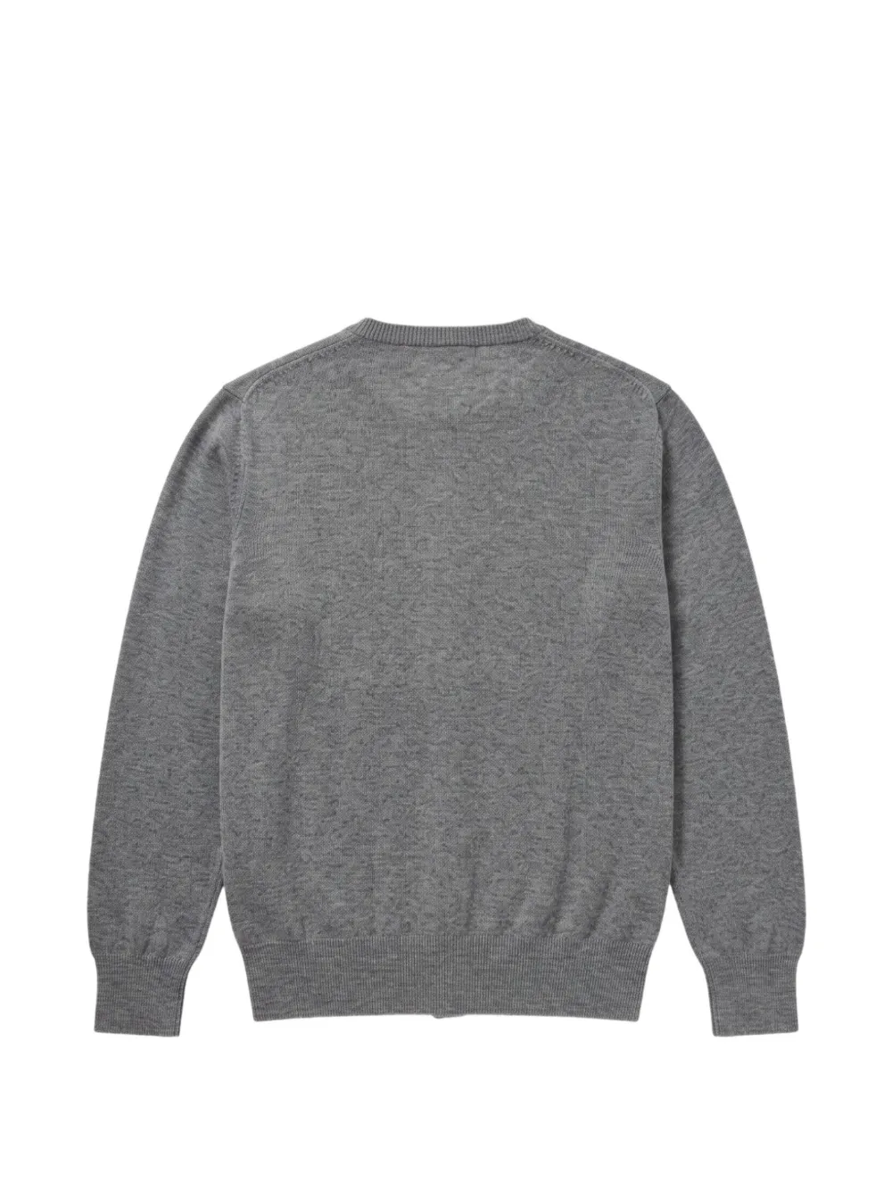 Roberto Collina mélange-effect fine-knit cardigan Grijs