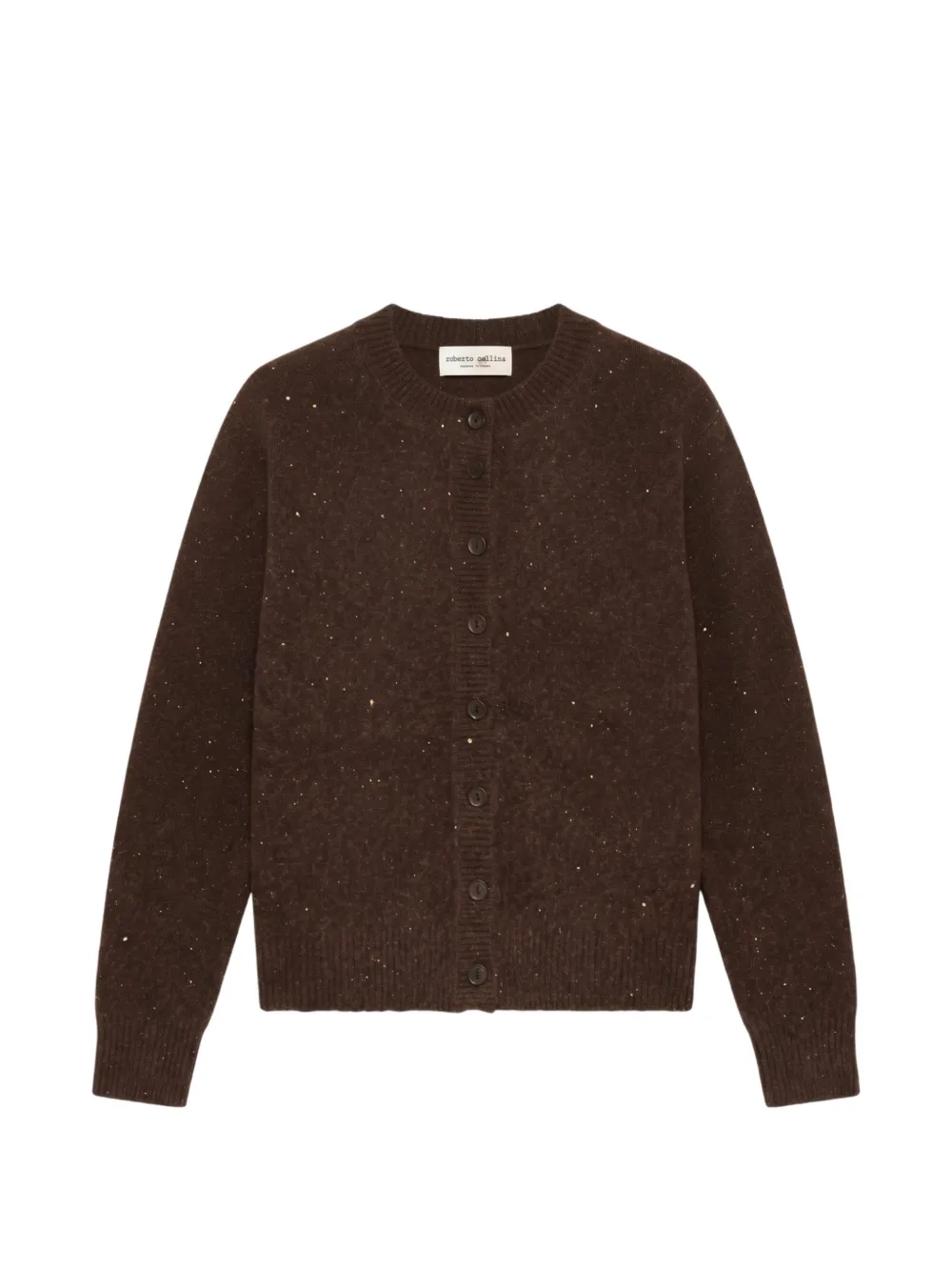 Roberto Collina flecked button-up cardigan Bruin