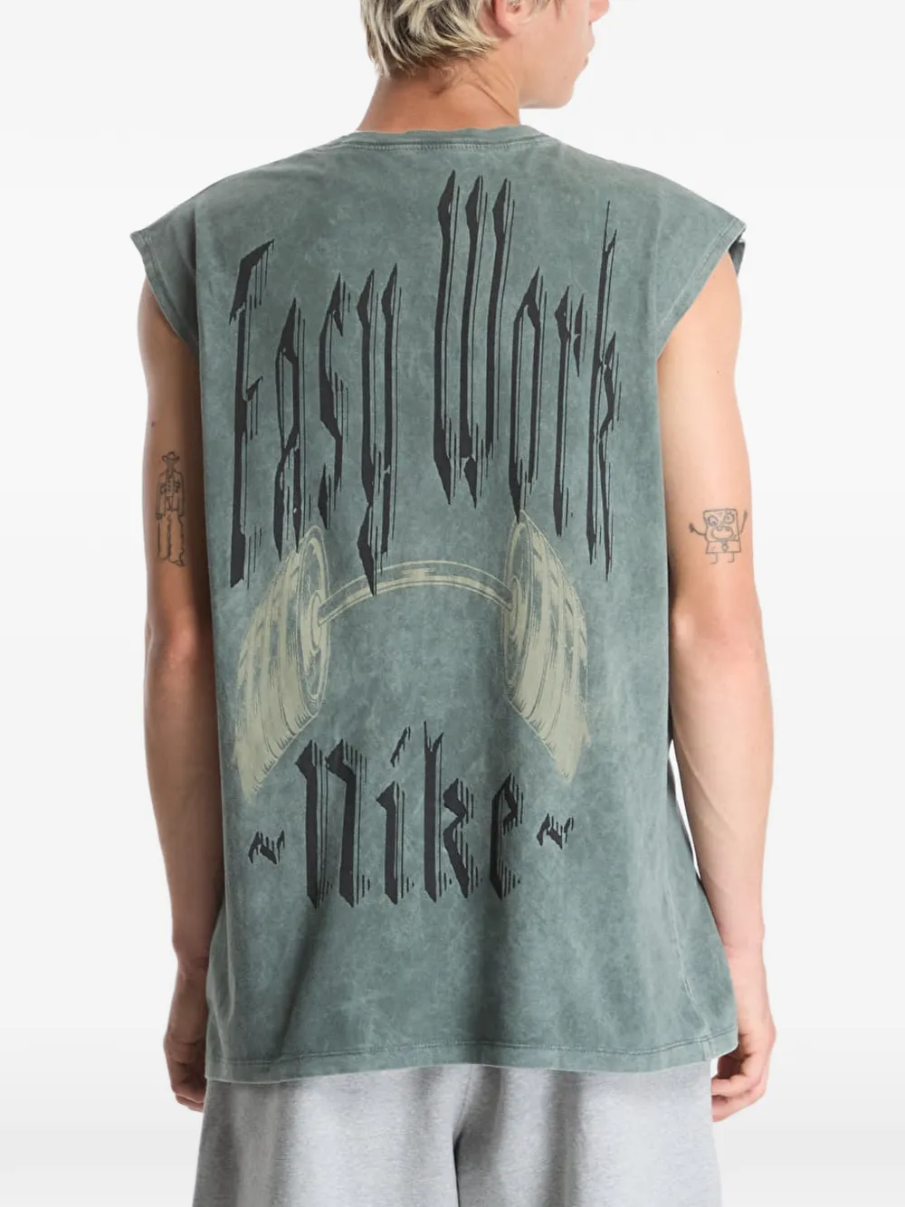 Nike sleeveless T-shirt Groen