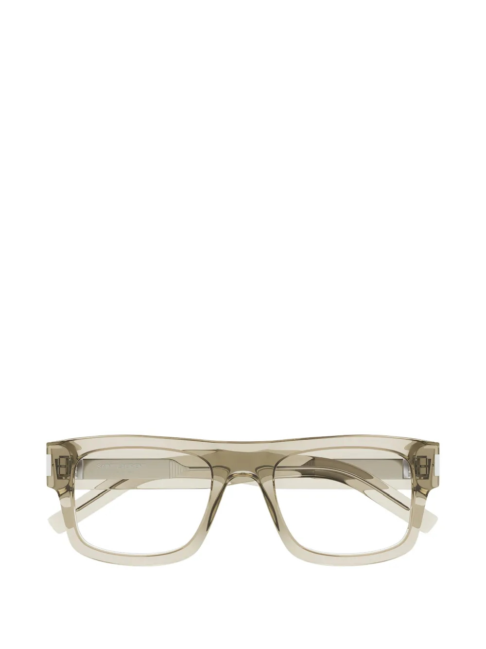 Saint Laurent Eyewear square-frame glasses – White