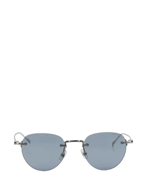 Montblanc square-frame rimless sunglasses