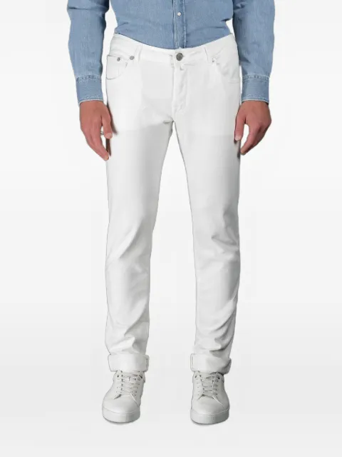 Moorer slim-fit five-pocket jeans