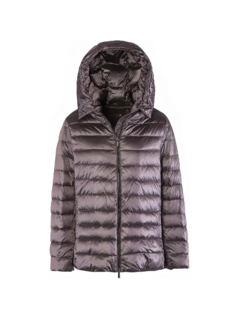 Moorer quilted hooded jacket