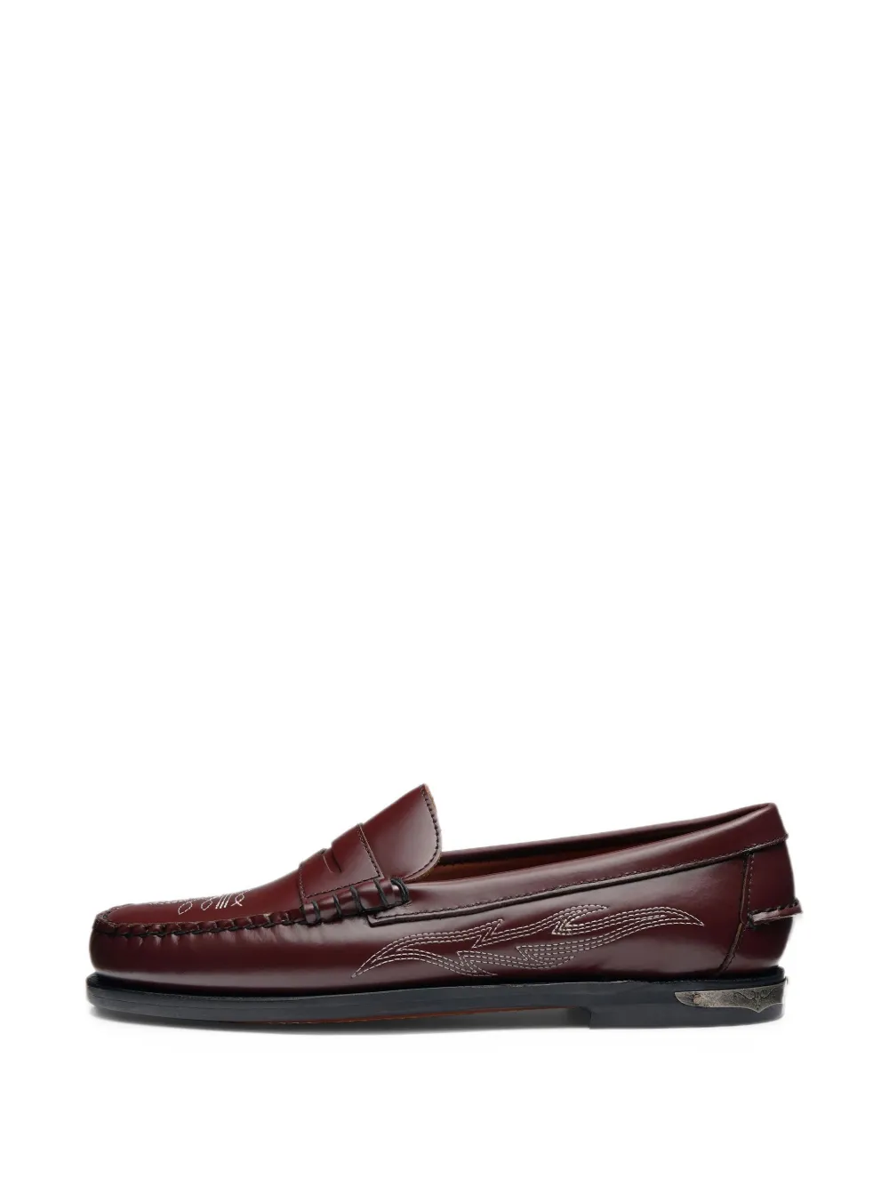 Sebago Mocassini Dan El Paso - Rosso