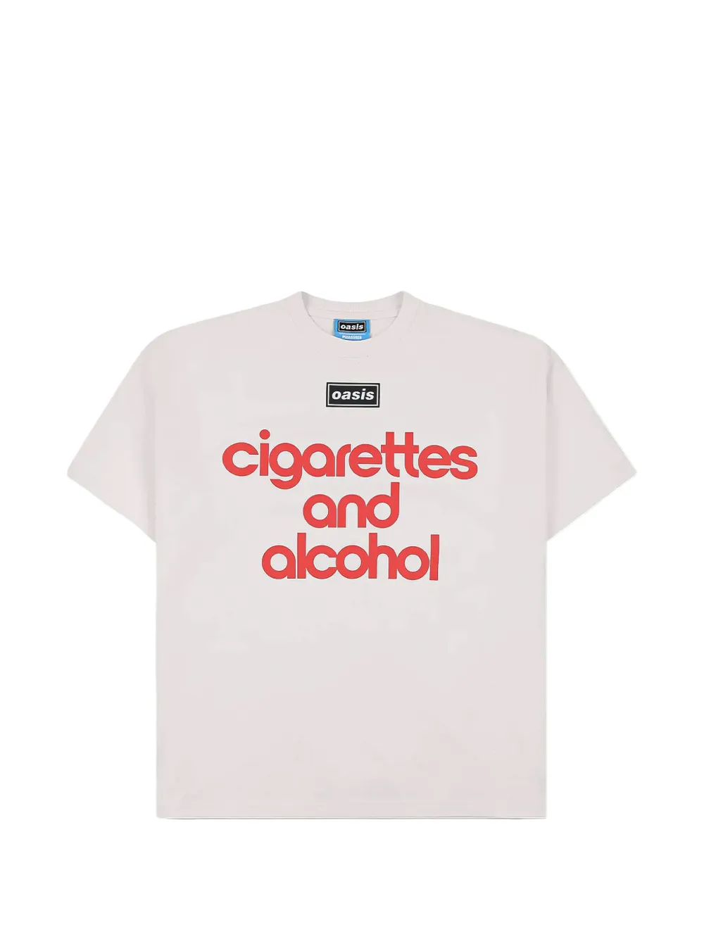 Pleasures x Oasis graphic-print T-shirt Roze