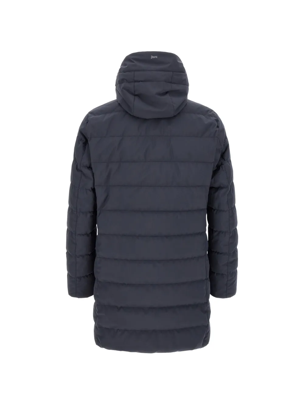 Herno Piumino Medio' quilted hooded down coat - Blau