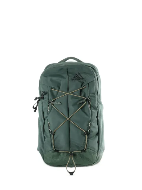 GREGORY small Terros logo-embroidered bungee-cord backpack