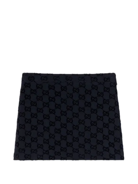 Gucci Kids GG monogram mini skirt
