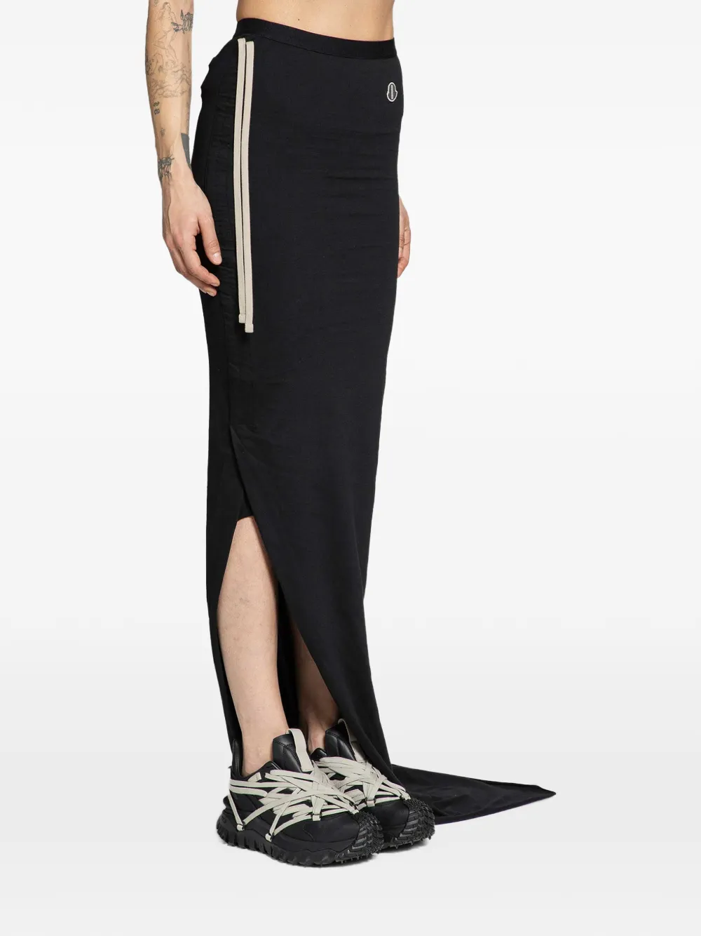 Rick Owens x Moncler adjustable skirt Zwart