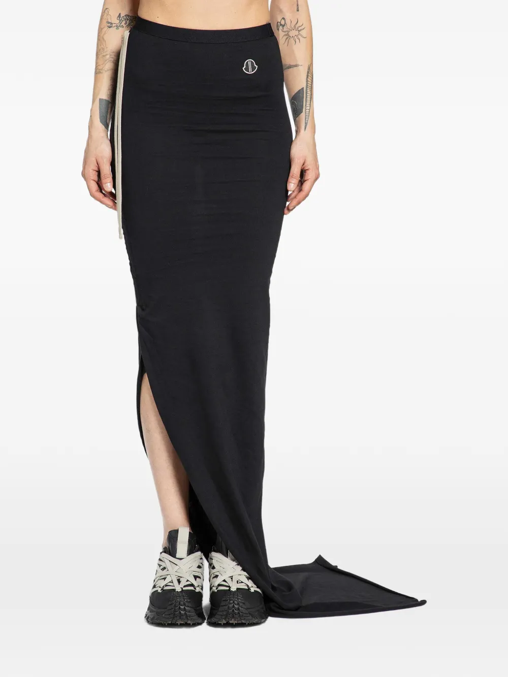 Rick Owens x Moncler adjustable skirt - Schwarz