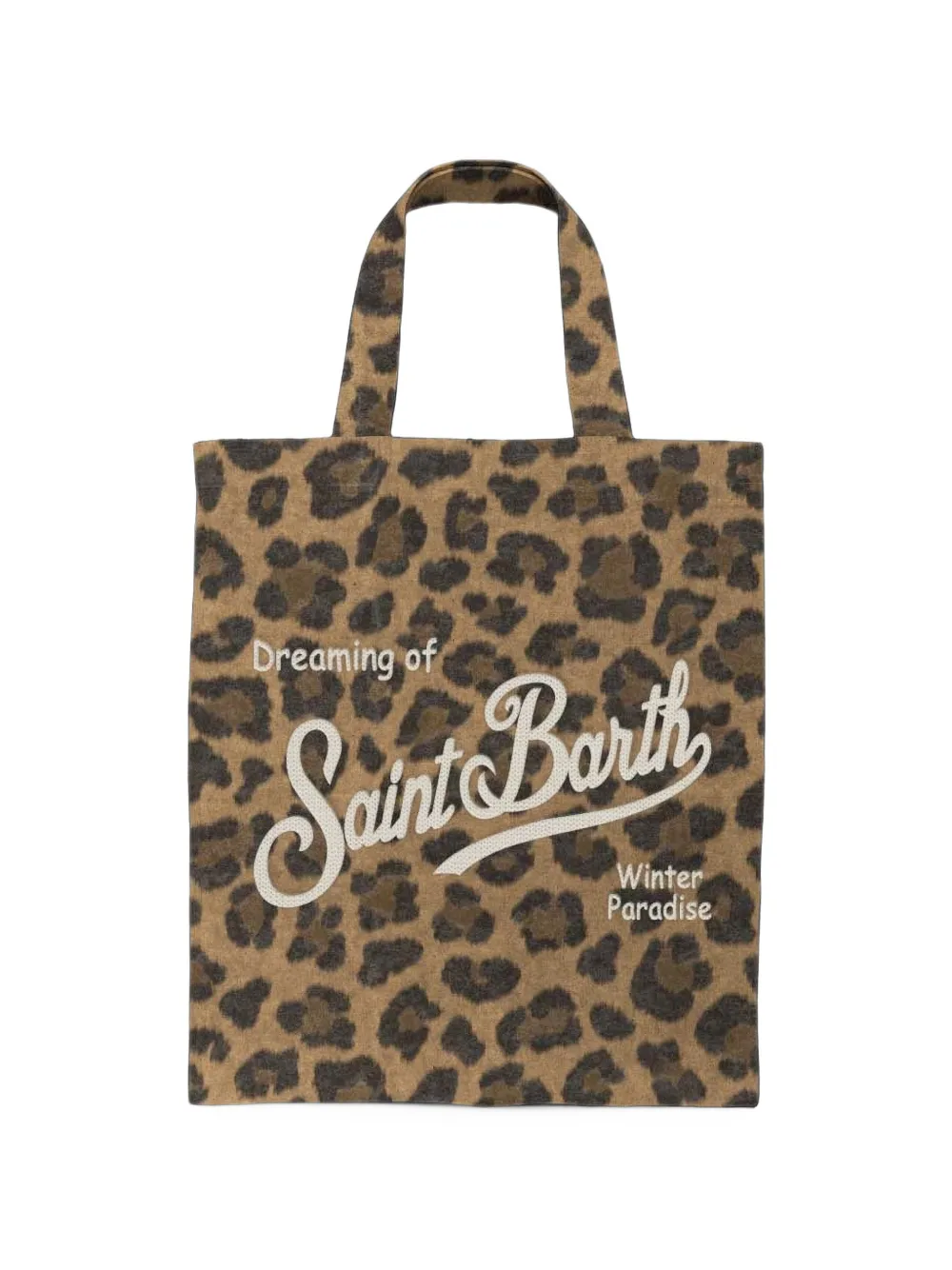 MC2 Saint Barth leopard-print tote bag Bruin