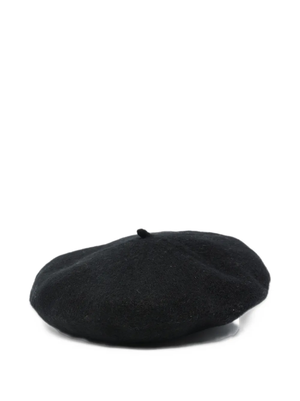 MC2 Saint Barth stalk-detail beret Zwart