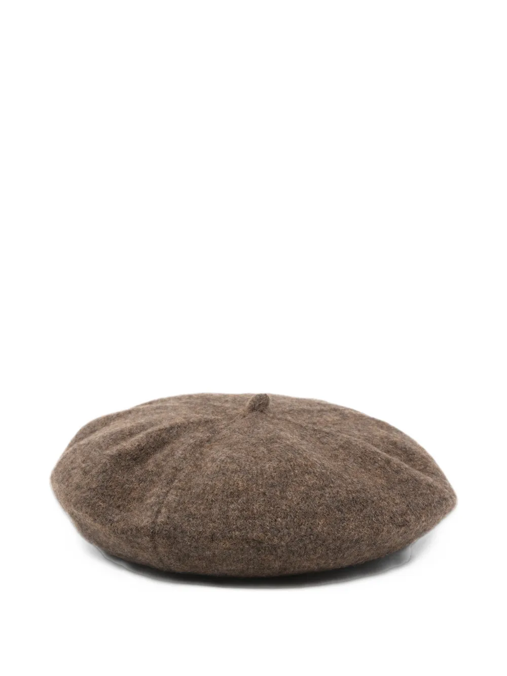 MC2 Saint Barth stalk-detail beret Bruin