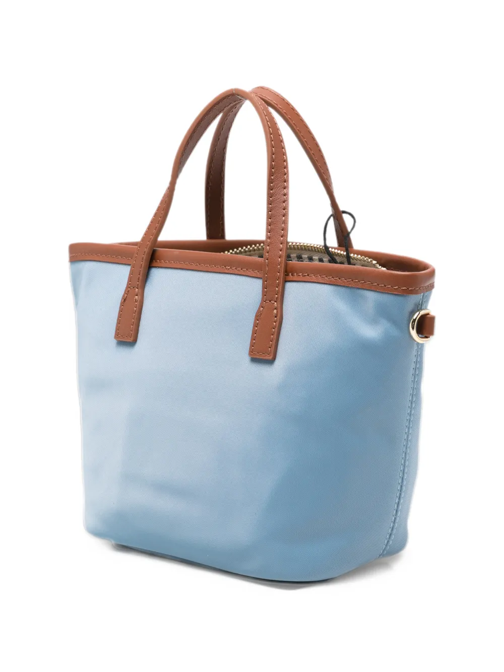 MC2 Saint Barth logo-embroidered mini bag Blauw