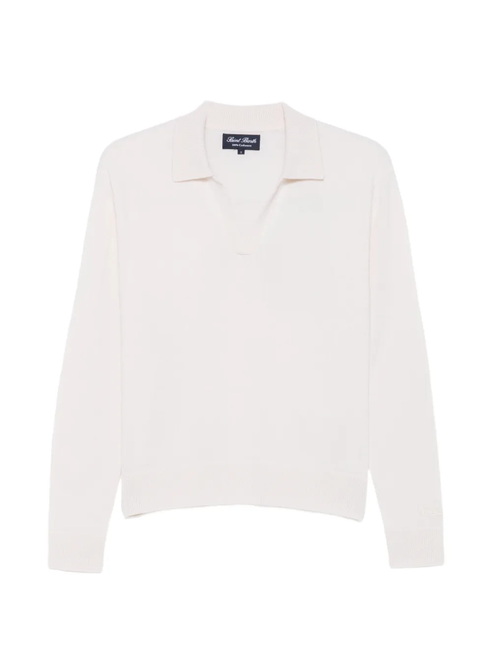 MC2 Saint Barth cashmere polo sweater Beige