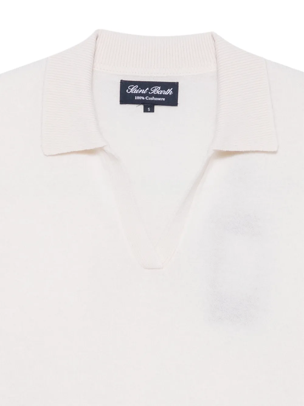 MC2 Saint Barth cashmere polo sweater Beige