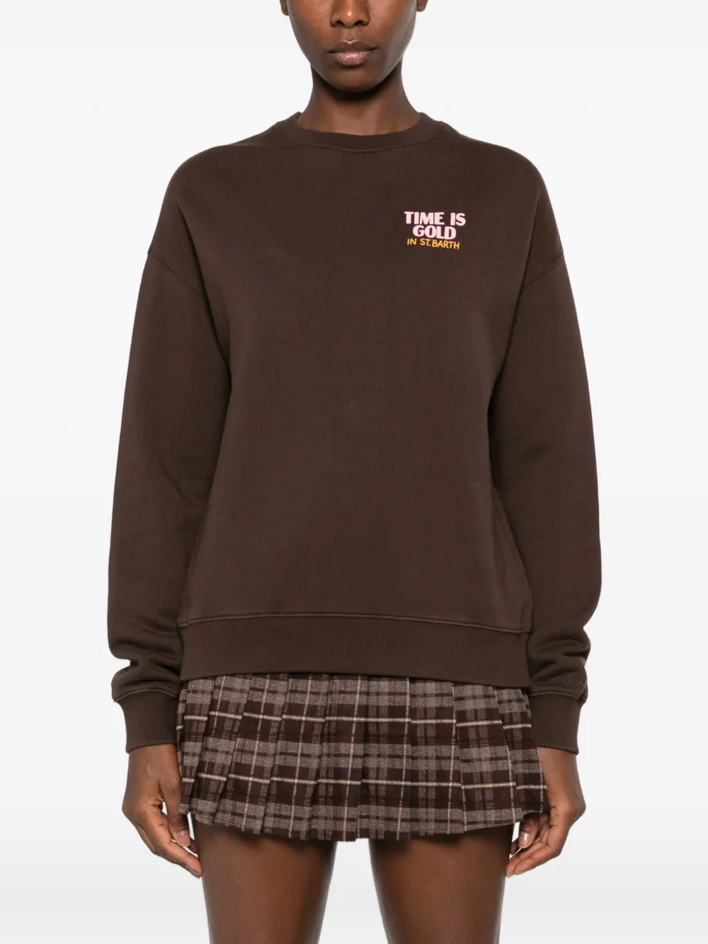 MC2 Saint Barth Stardust graphic-print sweatshirt Bruin