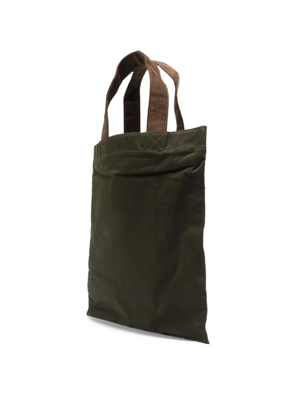 MC2 Saint Barth mini Essential embroidered-logo tote bag Groen