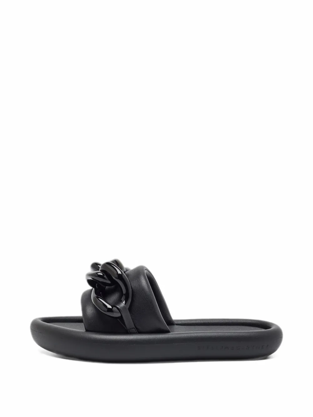 Stella McCartney Pre-Owned Air Slide chain-link slide sandals - Schwarz