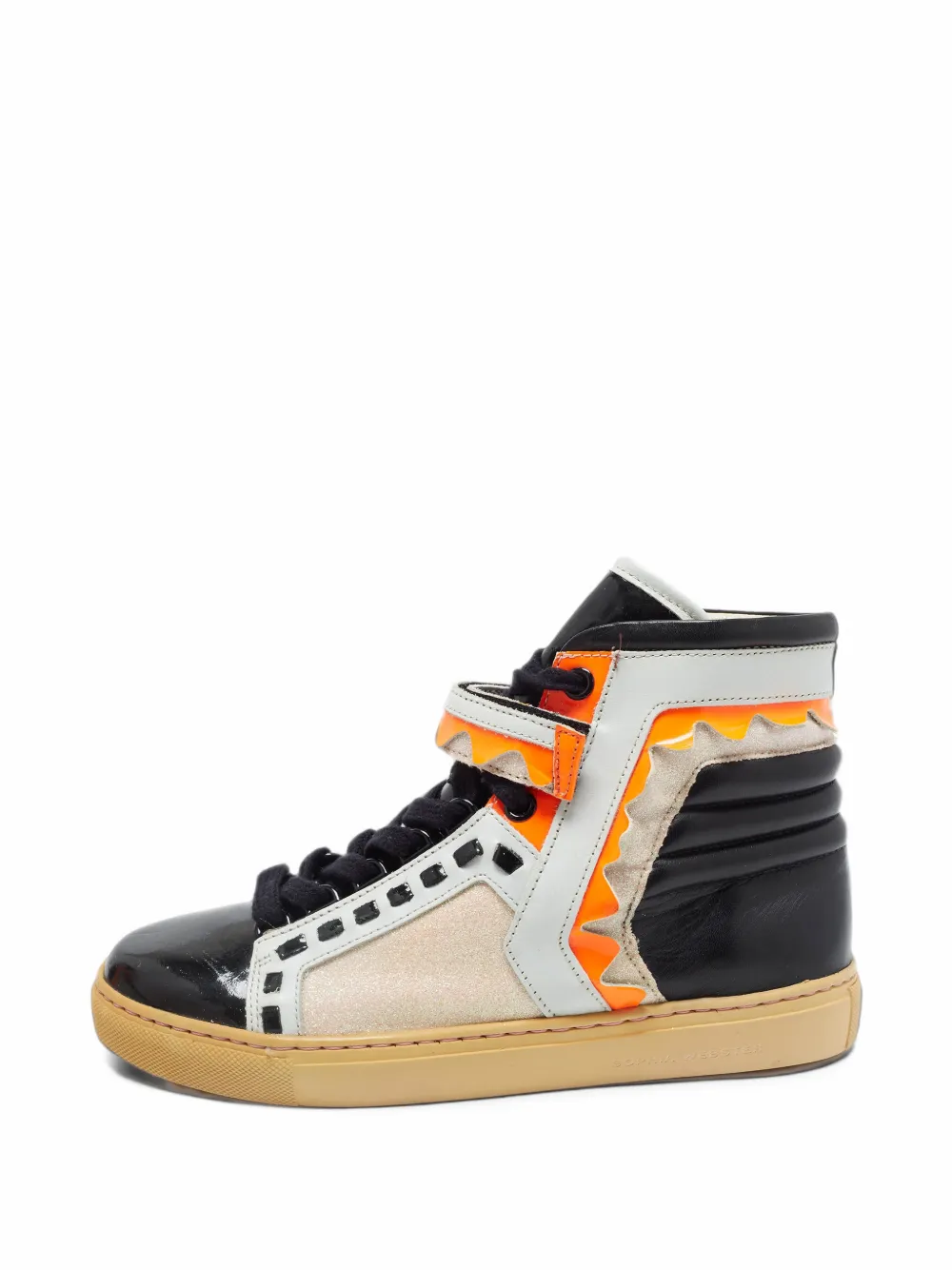 Sophia Webster Riko high-top sneakers - Schwarz