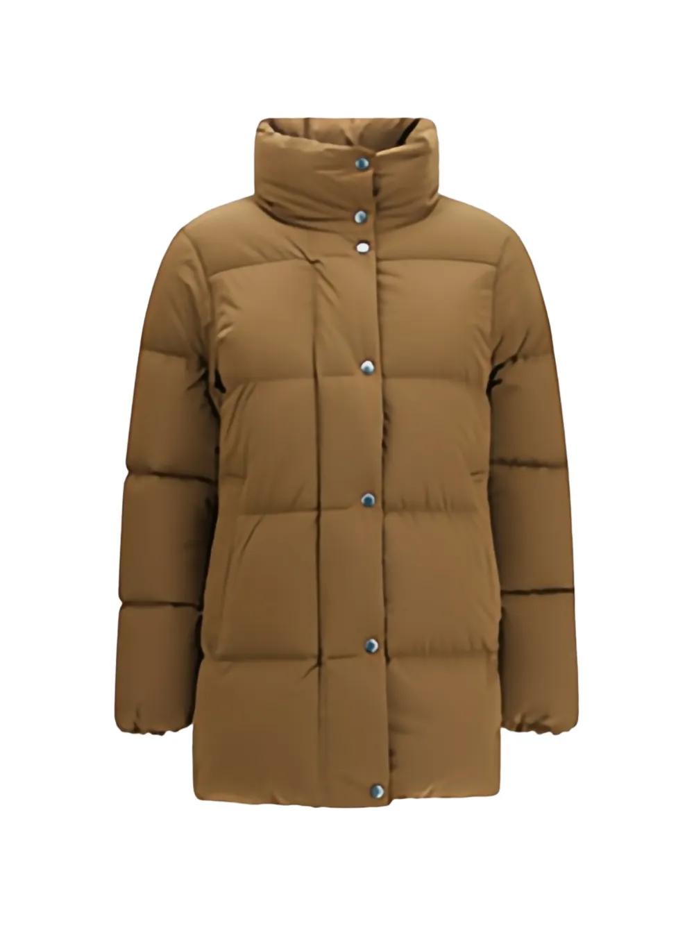 Woolrich Madison high-neck puffer jacket - Braun