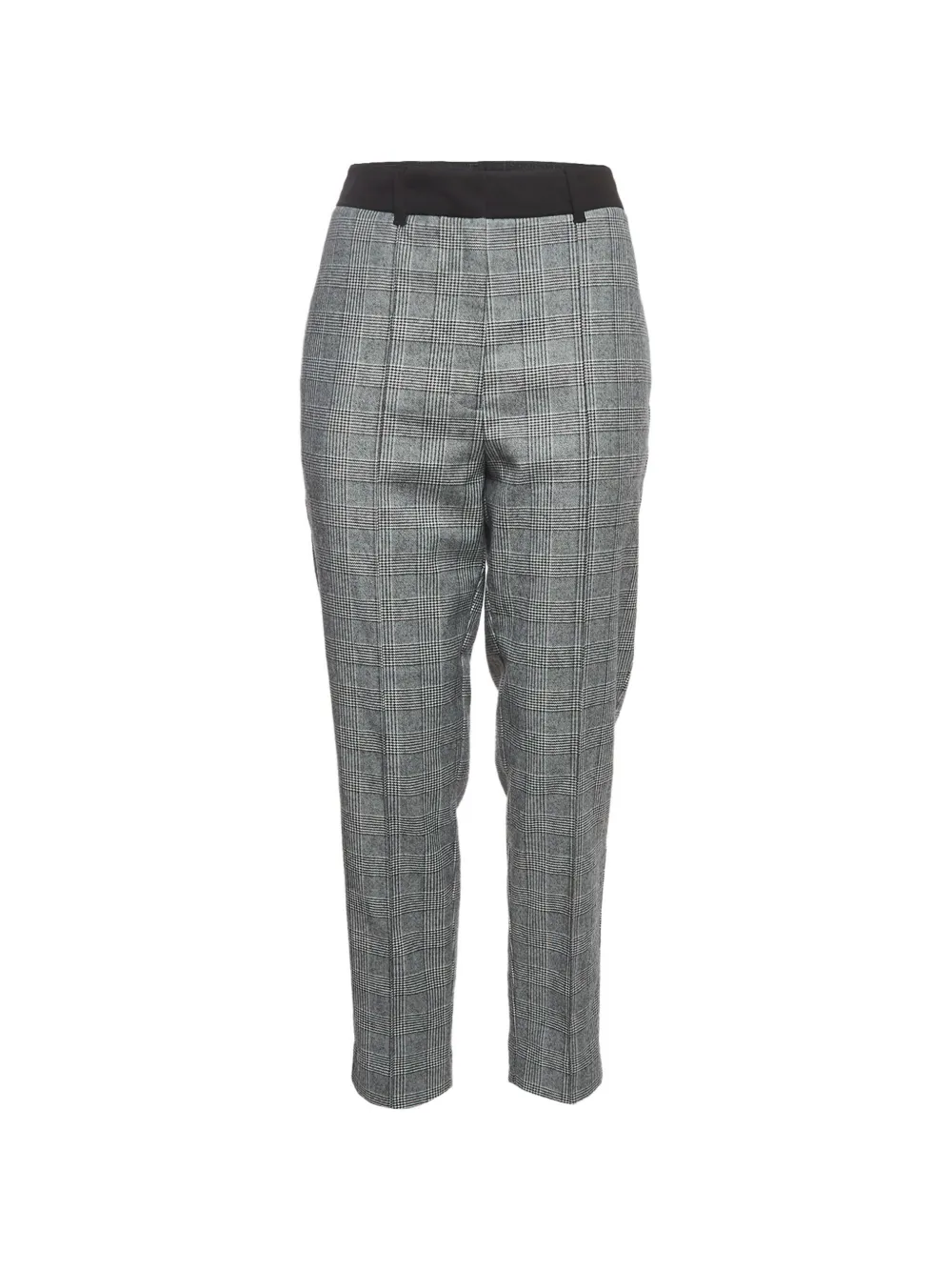 AllSaints Bea check trousers - Grigio