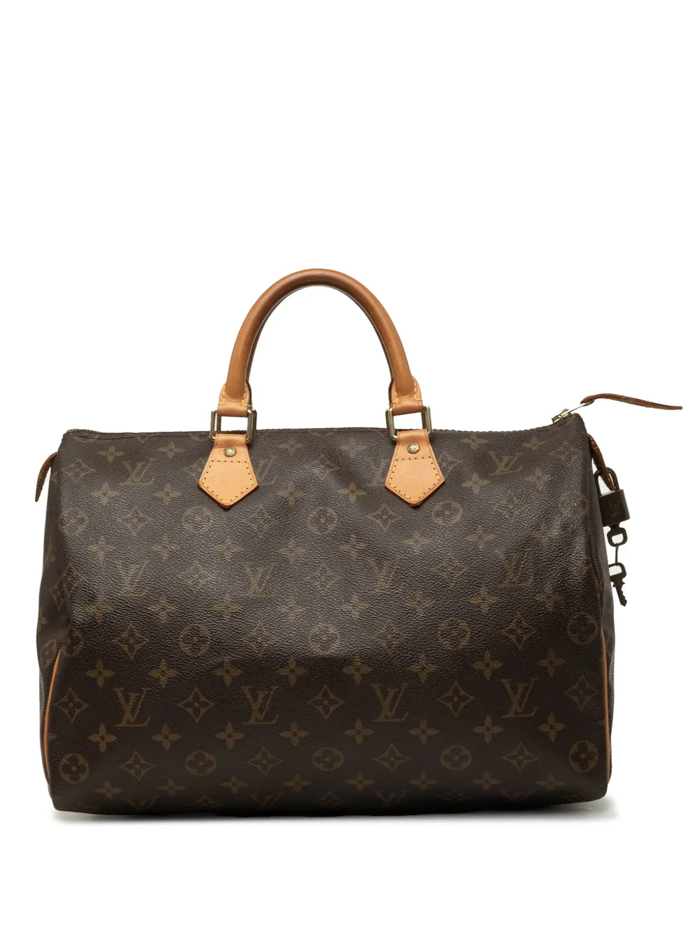 Louis Vuitton Pre-Owned 2001 Monogram Speedy 35 boston bag - Marrone
