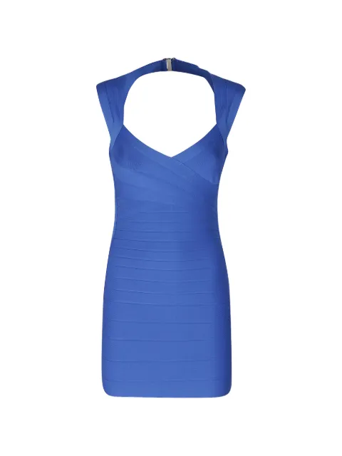 Hervé Léger The Jamie bandage halterneck mini dress