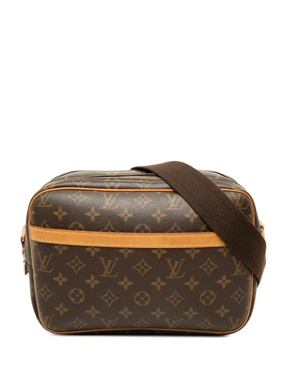 Louis Vuitton Pre-Owned 2002 Monogram Reporter PM crossbody bag - Brown