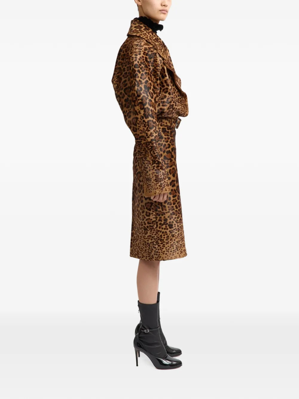 16Arlington Nolan leopard-print jacket Bruin