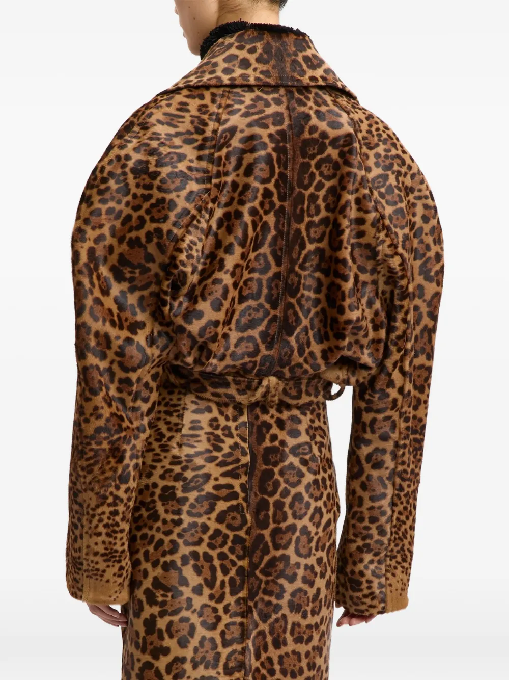 16Arlington Nolan leopard-print jacket Bruin