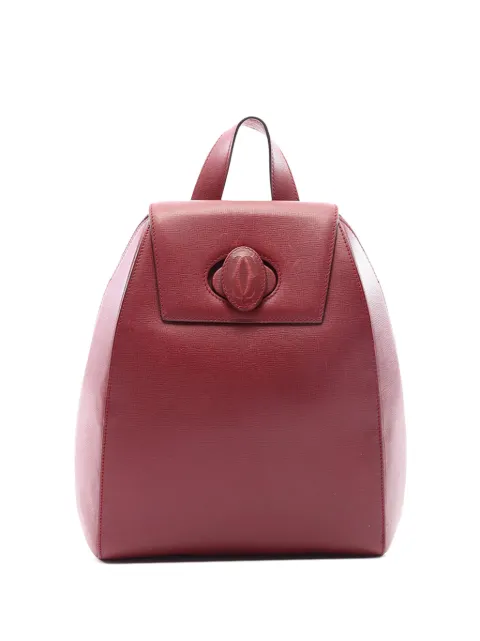 Cartier 2010-2026 Leather Must De Cartier backpack