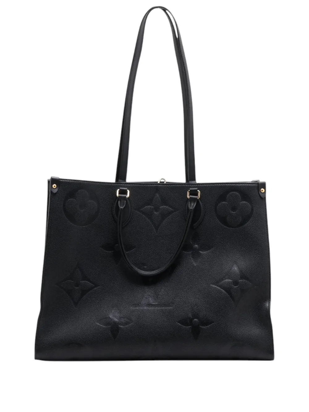 Louis Vuitton Pre-Owned 2021-2026 Monogram Empreinte Onthego GM satchel - Black