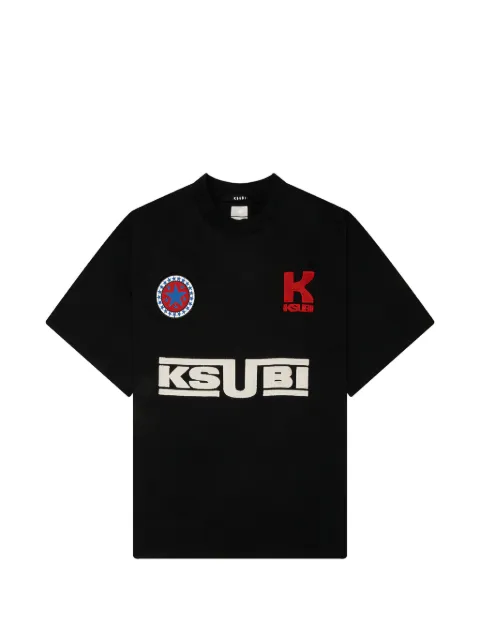 Ksubi Zoom Halen logo-embroidered t-shirt
