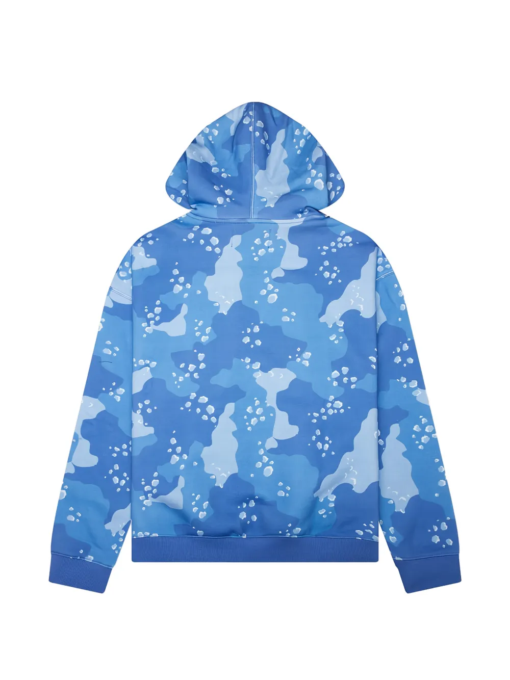 Awake NY Camo Crown logo-embroidered hoodie Blauw