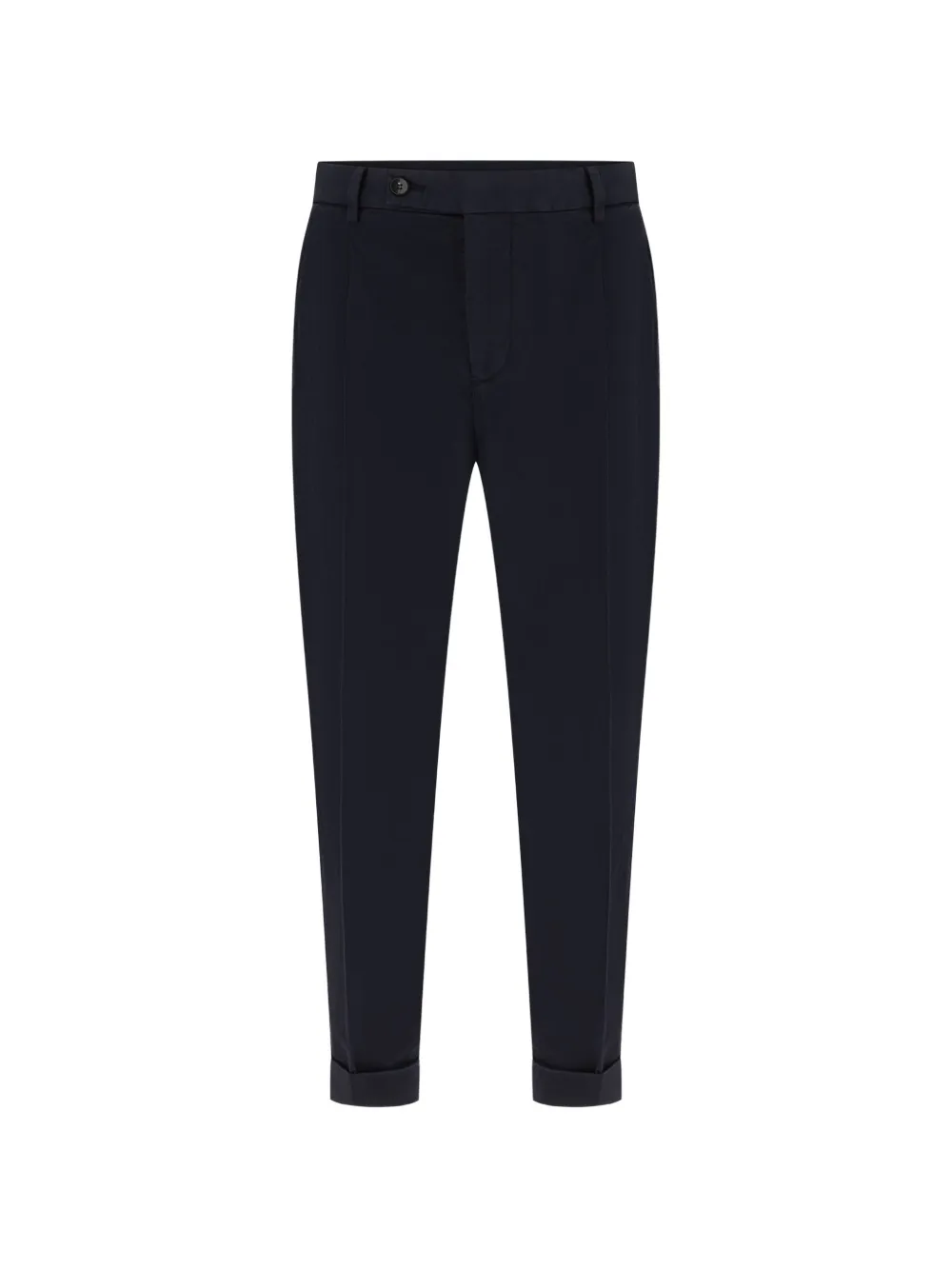Numero00 pressed-crease turn-up trousers - Bleu Numero00 pressed-crease turn-up trousers - Bleu