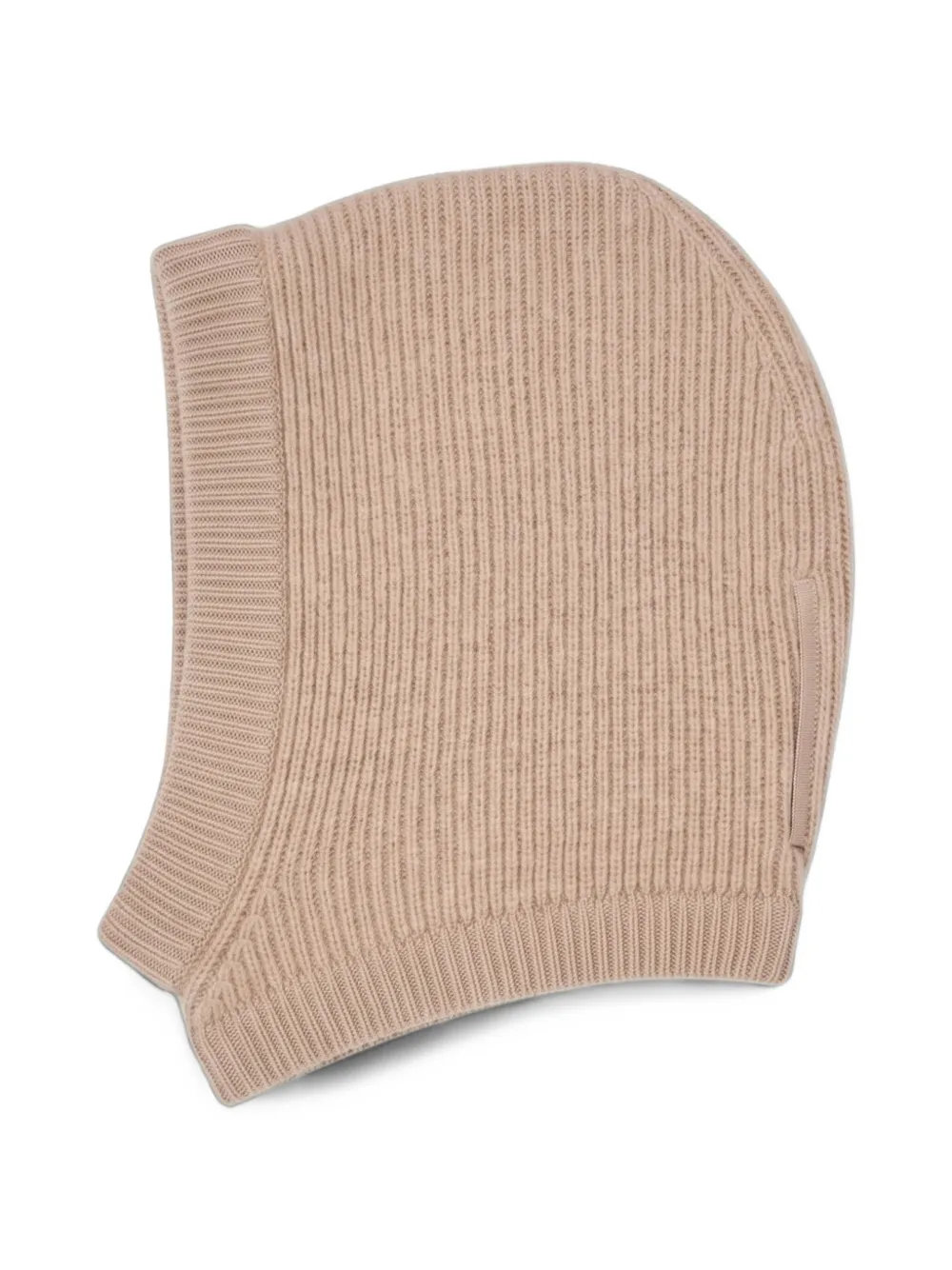 Rick Owens ribbed-knit balaclava - Nude