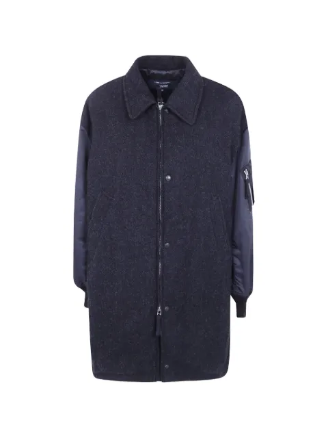 Comme des Garçons Homme oversized zip-up coat