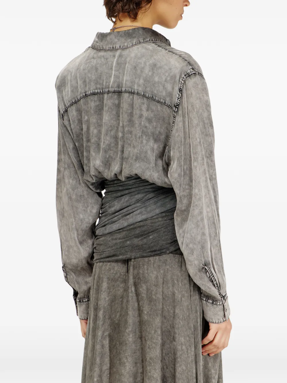 Diesel C-Assia-B1 shirt Grijs