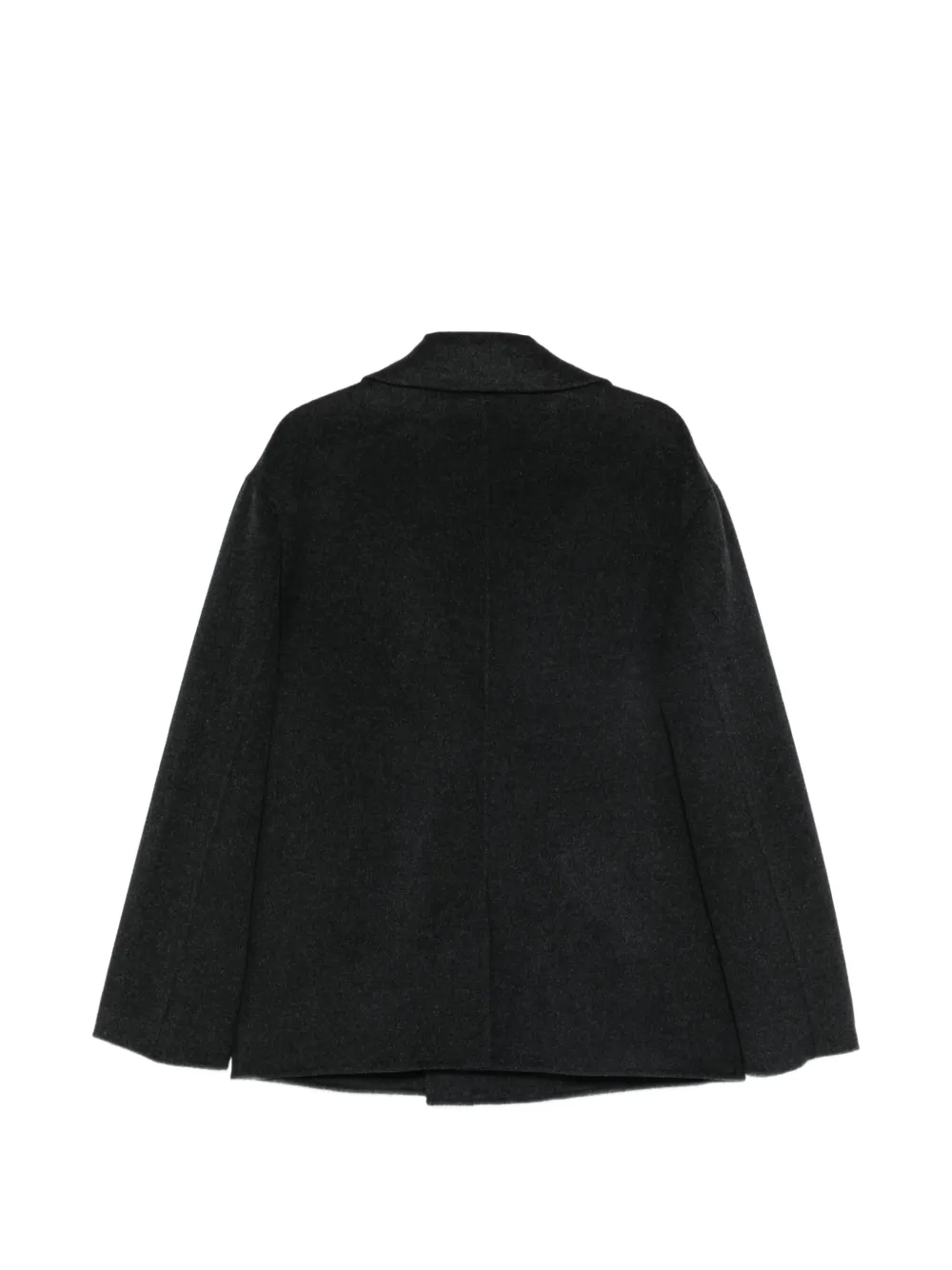 Hevo Abric peacoat met dubbele rij knopen Grijs