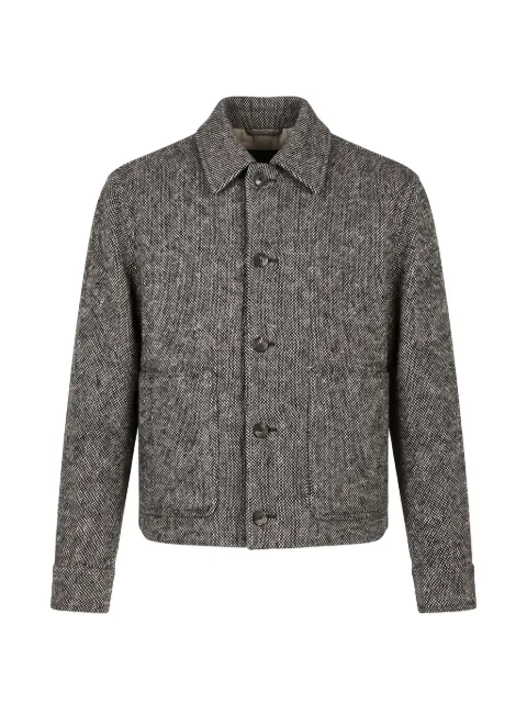 Agnona cashmere button-up jacket