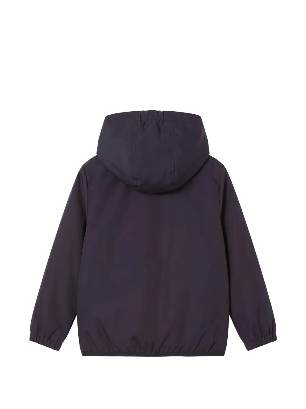 Gucci Kids Web-stripe logo-print jacket Blauw