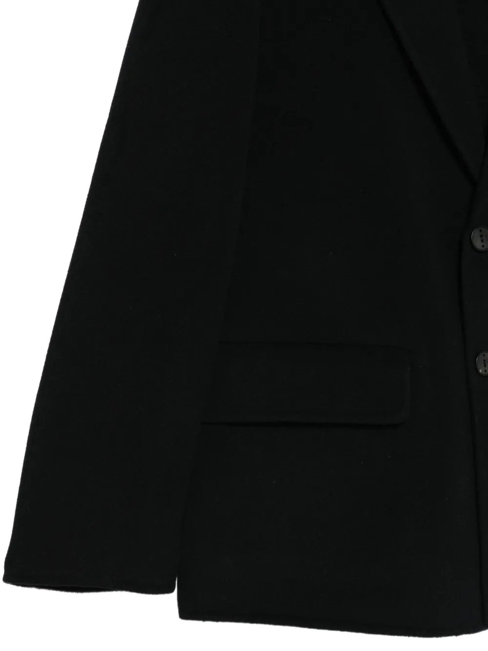Hevo Americana blazer met gekerfde revers Zwart