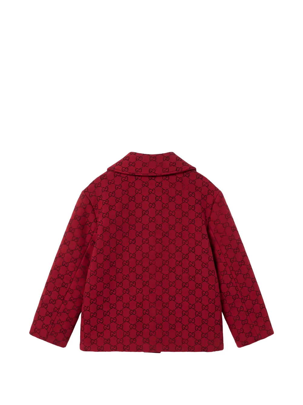 Gucci Kids GG monogram jacket Rood