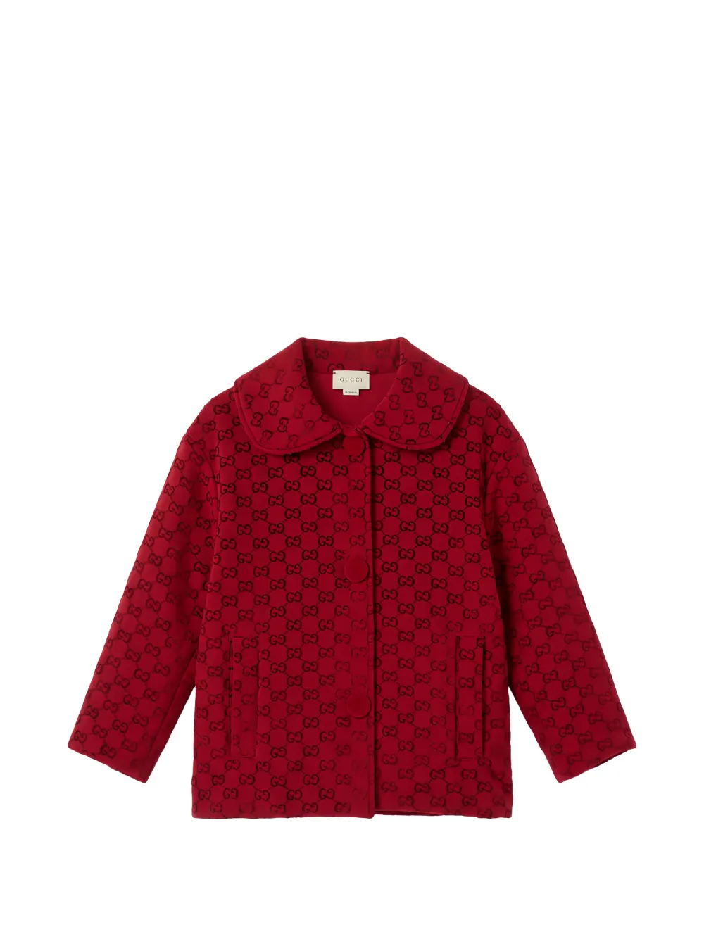 Gucci Kids GG monogram jacket - Rot
