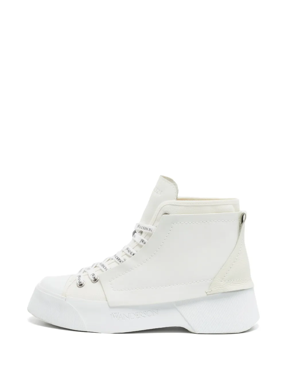 JW Anderson baskets montantes - Blanc JW Anderson baskets montantes - Blanc