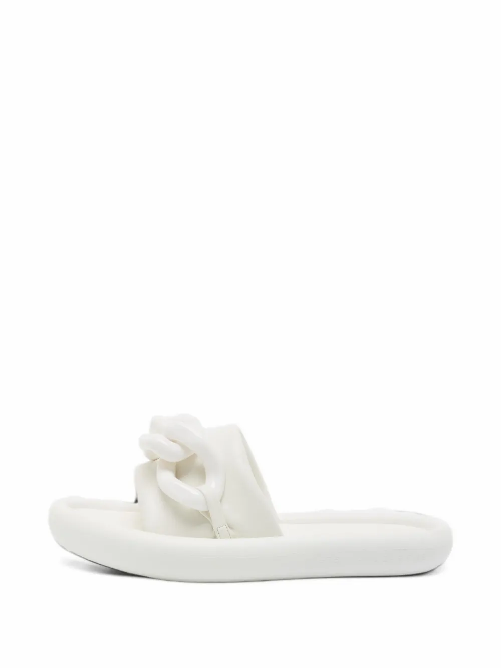 Stella McCartney Pre-Owned Air Slide chain-link sandals - Weiß