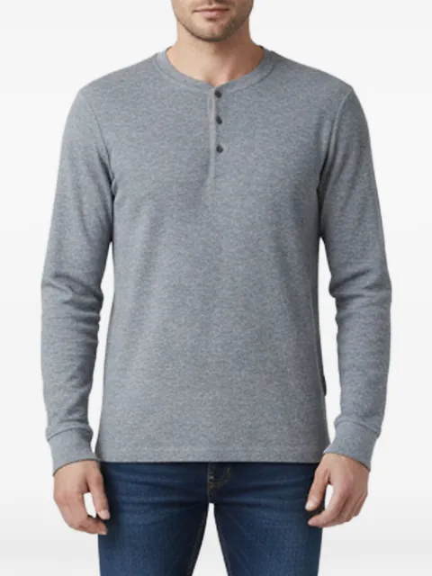 Theory buttoned jersey T-shirt